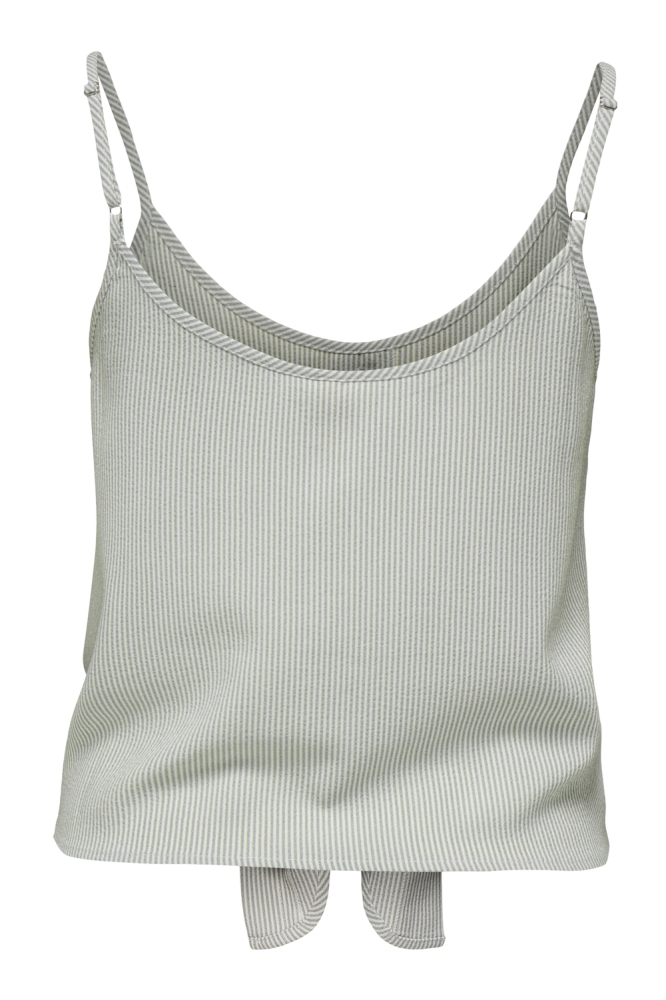 ONLLECEY SL KNOT SINGLET NOOS WVN 15299191 CLOUD DANCER/W LILY PAD